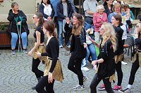 Teilnehmerinnen und Teilnehmer des Festumzuges zum 211. Brunnenfest in Bad Langensalza Bild: Teilnehmerinnen und Teilnehmer des Festumzuges zum 211. Brunnenfest in Bad Langensalza