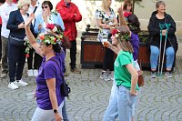 Teilnehmerinnen und Teilnehmer des Festumzuges zum 211. Brunnenfest in Bad Langensalza Bild: Teilnehmerinnen und Teilnehmer des Festumzuges zum 211. Brunnenfest in Bad Langensalza