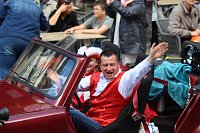 Teilnehmerinnen und Teilnehmer des Festumzuges zum 211. Brunnenfest in Bad Langensalza Bild: Teilnehmerinnen und Teilnehmer des Festumzuges zum 211. Brunnenfest in Bad Langensalza