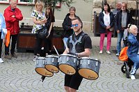 Teilnehmerinnen und Teilnehmer des Festumzuges zum 211. Brunnenfest in Bad Langensalza Bild: Teilnehmerinnen und Teilnehmer des Festumzuges zum 211. Brunnenfest in Bad Langensalza