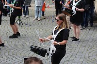 Teilnehmerinnen und Teilnehmer des Festumzuges zum 211. Brunnenfest in Bad Langensalza Bild: Teilnehmerinnen und Teilnehmer des Festumzuges zum 211. Brunnenfest in Bad Langensalza