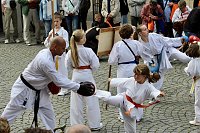 Teilnehmerinnen und Teilnehmer des Festumzuges zum 211. Brunnenfest in Bad Langensalza Bild: Teilnehmerinnen und Teilnehmer des Festumzuges zum 211. Brunnenfest in Bad Langensalza