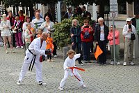 Teilnehmerinnen und Teilnehmer des Festumzuges zum 211. Brunnenfest in Bad Langensalza Bild: Teilnehmerinnen und Teilnehmer des Festumzuges zum 211. Brunnenfest in Bad Langensalza