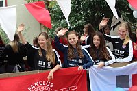Teilnehmerinnen und Teilnehmer des Festumzuges zum 211. Brunnenfest in Bad Langensalza Bild: Teilnehmerinnen und Teilnehmer des Festumzuges zum 211. Brunnenfest in Bad Langensalza