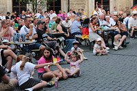 Public Viewing auf dem Neumarkt in Bad Langensalza zum Achtelfinalspiel der EM 2024 - Deutschland gegen Dänemark Bild: Public Viewing auf dem Neumarkt in Bad Langensalza zum Achtelfinalspiel der EM 2024 - Deutschland gegen Dänemark