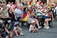 Public Viewing auf dem Neumarkt in Bad Langensalza zum Achtelfinalspiel der EM 2024 - Deutschland gegen Dänemark Bild: Public Viewing auf dem Neumarkt in Bad Langensalza zum Achtelfinalspiel der EM 2024 - Deutschland gegen Dänemark