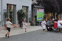 Public Viewing auf dem Neumarkt in Bad Langensalza zum Achtelfinalspiel der EM 2024 - Deutschland gegen Dänemark Bild: Public Viewing auf dem Neumarkt in Bad Langensalza zum Achtelfinalspiel der EM 2024 - Deutschland gegen Dänemark