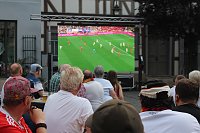 Public Viewing auf dem Neumarkt in Bad Langensalza zum Achtelfinalspiel der EM 2024 - Deutschland gegen Dänemark Bild: Public Viewing auf dem Neumarkt in Bad Langensalza zum Achtelfinalspiel der EM 2024 - Deutschland gegen Dänemark