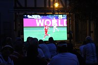 Public Viewing auf dem Neumarkt in Bad Langensalza zum Achtelfinalspiel der EM 2024 - Deutschland gegen Dänemark Bild: Public Viewing auf dem Neumarkt in Bad Langensalza zum Achtelfinalspiel der EM 2024 - Deutschland gegen Dänemark
