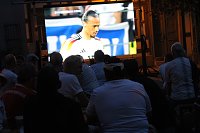 Public Viewing auf dem Neumarkt in Bad Langensalza zum Achtelfinalspiel der EM 2024 - Deutschland gegen Dänemark Bild: Public Viewing auf dem Neumarkt in Bad Langensalza zum Achtelfinalspiel der EM 2024 - Deutschland gegen Dänemark