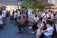 Public Viewing auf dem Neumarkt in Bad Langensalza zum Achtelfinalspiel der EM 2024 - Deutschland gegen Dänemark Bild: Public Viewing auf dem Neumarkt in Bad Langensalza zum Achtelfinalspiel der EM 2024 - Deutschland gegen Dänemark