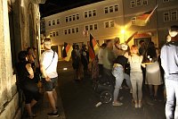 Public Viewing auf dem Neumarkt in Bad Langensalza zum Achtelfinalspiel der EM 2024 - Deutschland gegen Dänemark Bild: Public Viewing auf dem Neumarkt in Bad Langensalza zum Achtelfinalspiel der EM 2024 - Deutschland gegen Dänemark