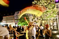 Public Viewing auf dem Neumarkt in Bad Langensalza zum Achtelfinalspiel der EM 2024 - Deutschland gegen Dänemark Bild: Public Viewing auf dem Neumarkt in Bad Langensalza zum Achtelfinalspiel der EM 2024 - Deutschland gegen Dänemark
