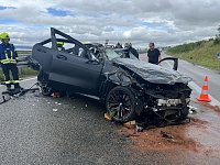 Unfall auf der A71 Bild: Unfall auf der A71