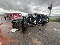 Unfall auf der A71 Bild: Unfall auf der A71