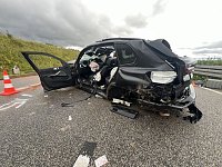 Unfall auf der A71 Bild: Unfall auf der A71