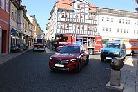 Einsatz in Bad Langensalza Innenstadt Bild: Einsatz in Bad Langensalza Innenstadt