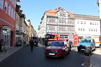 Einsatz in Bad Langensalza Innenstadt Bild: Einsatz in Bad Langensalza Innenstadt