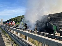 Bild: Unfall auf der Autobahn 38 bei Arenshausen