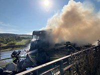 Bild: Unfall auf der Autobahn 38 bei Arenshausen