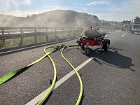 Bild: Unfall auf der Autobahn 38 bei Arenshausen
