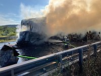 Bild: Unfall auf der Autobahn 38 bei Arenshausen