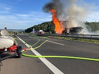 Bild: Unfall auf der Autobahn 38 bei Arenshausen