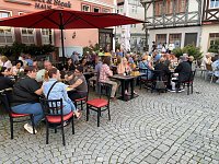 Bild: Wundervolle Abendstimmung an der Marktkirche