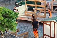Vorbereitungen für das 30. Mittelalterfest in Bad Langensalza Bild: Vorbereitungen für das 30. Mittelalterfest in Bad Langensalza