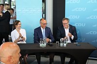 Wahlkampfauftakt mit Friedrich Merz Bild: Wahlkampfauftakt mit Friedrich Merz