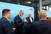 Wahlkampfauftakt mit Friedrich Merz Bild: Wahlkampfauftakt mit Friedrich Merz