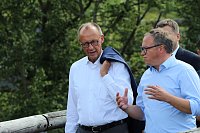 Friedrich Merz besucht Baumkronenpfad im Nationalpark Hainich Bild: Friedrich Merz besucht Baumkronenpfad im Nationalpark Hainich