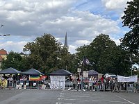 Wahlkampftag in Bad Langensalza Bild: Wahlkampftag in Bad Langensalza