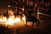 Hochprofessionelle Reitershow mit "Wenzel Ritterspiele" Bild: Hochprofessionelle Reitershow mit "Wenzel Ritterspiele"
