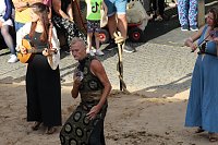 Bild: Zwei Tage lang feierten die Langensalzaer mit ihren G&auml;sten aus nah und fern ihr 30. Mittelalterstadtfest