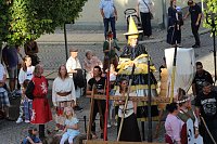 Bild: Zwei Tage lang feierten die Langensalzaer mit ihren G&auml;sten aus nah und fern ihr 30. Mittelalterstadtfest