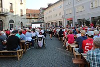 Saisoneröffnung des Thüringer HC auf dem Neumarkt Bild: Saisoneröffnung des Thüringer HC auf dem Neumarkt