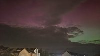 Polarlichter über Bleicherode Bild: Polarlichter über Bleicherode