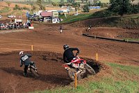 Peter Blei unterwegs beim Motorcross Bild: Peter Blei unterwegs beim Motorcross