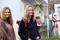 Bild: Unterwegs mit den Unstrut Lamas aus Herbsleben