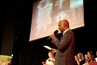 Bild: Mitwirkende der Gala des Salza-Gymnasiums in Bad Langensalza 2024