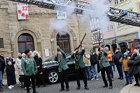 Bild: Hochzeit des B&uuml;rgermeisters Matthias Reinz in Bad Langensalza