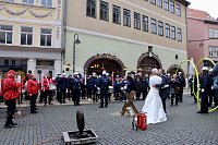 Bild: Hochzeit des B&uuml;rgermeisters Matthias Reinz in Bad Langensalza