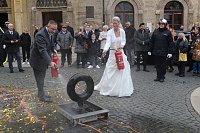 Bild: Hochzeit des B&uuml;rgermeisters Matthias Reinz in Bad Langensalza