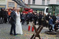 Bild: Hochzeit des B&uuml;rgermeisters Matthias Reinz in Bad Langensalza