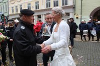 Bild: Hochzeit des B&uuml;rgermeisters Matthias Reinz in Bad Langensalza