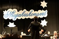 Neujahrskonzert des Loh-Orchesters in Bad Langensalza unter der Leitung von Julian Gaudiano (1. Kapellmeister TN LOS) Bild: Neujahrskonzert des Loh-Orchesters in Bad Langensalza unter der Leitung von Julian Gaudiano (1. Kapellmeister TN LOS)
