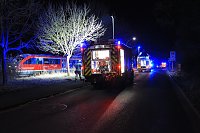 Bild: Unfall mit schwer verletztem Mann