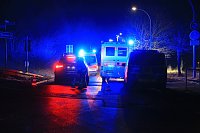 Bild: Unfall mit schwer verletztem Mann
