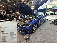 Bild: Peter Blei unterwegs auf der Automesse Erfurt